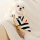 thumbnail image 4 of Winter Dog Clothes Chihuahua Soft Puppy Kitten High Striped Cardigan Warm Knitted Sweater Coat Fashion Clothing for Pet Dogs Cat ShopWise Round, 4 of 16