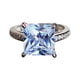 thumbnail image 2 of Anillo conmemorativo de diamante cuadrado exquisito de diamante cuadrado geométrico de moda regalo de joyería de boda de compromiso para mujer Wmkox8yii fajkfhkj2587, 2 of 9