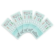 Easy@Home Multi-Drug Screen Test: 5 Pack Urine Drug Test for Cocaine(COC), Marijuana(THC), Methamphetamine(MET), Morphie(MOR), Including Highly Sensitive THC Tests for Home Use, #EDOAP-144