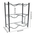 Bottles 5 Gallon 3 Tiers Water Jug Holder Water Bottle Storage Rack ...
