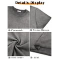 thumbnail image 6 of MOSHU Oversized T Shirts for Women Short Sleeve Vintage Print Cotton Tees Washed Shirts Casual Baggy Womens Tops, 6 of 9