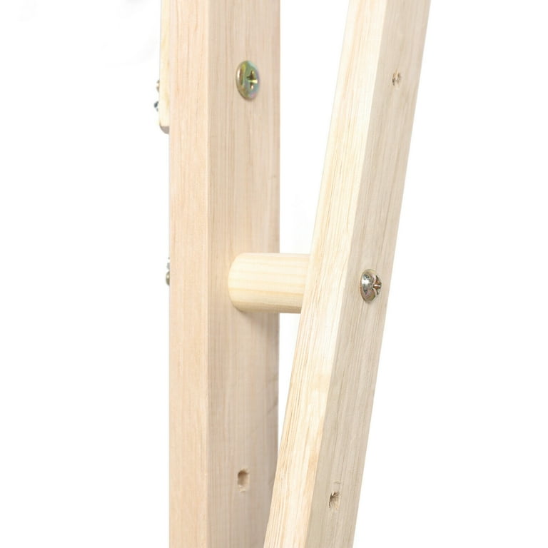 DENEST Embroidery Frame Hoop Stand Angle Adjustable Cross Stitch Holder  Rack Wood Tool 