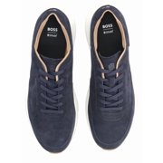 Boss Vinston Premium Cow Leather Sneakers Black (Men's)