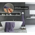 thumbnail image 2 of Jessy Home 4 Pack Bath Towels Dark Purple Oversized Bath Sheet 35"x70"-600 GSM Soft Extra Large Bath Towel Set, 2 of 8