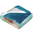thumbnail image 2 of Salouo Cloud Cute Hamster Print Bed Blankets,Flannel Blanket Comfortable Air Conditioning Blanket Lightweight Blanket for Sofa Bed Travel & Couch -80"x60", 2 of 8