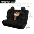 thumbnail image 4 of POLERO Peeking Cat Car Back Seat Covers, Set of 2 Pieces Rear Bench Seat Covers for Pet Owners and Cat Lovers, 4 of 4