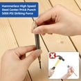 thumbnail image 4 of 3 Pcs Dual Head Nail Setter and Hinge Pin Punch Set,Hammerless Spring Nail Punch Door Hinge Pin Remover Tool 5000 PSI, 4 of 7