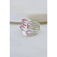 thumbnail image 3 of Marcia Wire Wrap Ring with Swarovski Crystals, 3 of 5