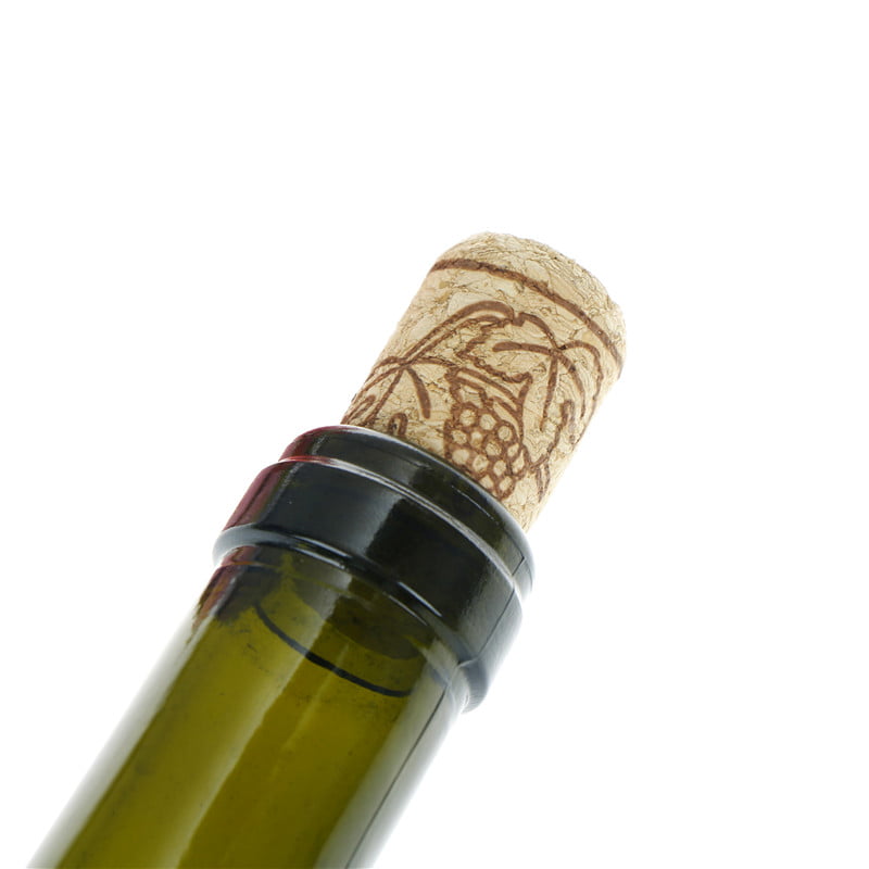 10pcs Straight Bottle Wood Corks Wine Bottle Stoppers Corks Wine Bottle Plug TDO 