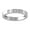 14K White Gold, variant on 14K White Gold Lab Grown Diamond Wedding Band Ring (1/10 Cttw, D-F Color, VS1 Clarity) Size 7