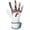 White/Light Blue, variant on Reusch Attrakt Freegel Advance Soccer Goalie Gloves – Exclusive Colorway - Grip Advance Latex Soccer Goalie Gloves