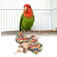 thumbnail image 2 of CSChome Parrot Chew Toy Parrot Toy Safe Material Resistant Braided Leaf Relieve Boredom Friction Skid, 2 of 7