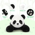 thumbnail image 4 of Muiteiur Panda Plush Toy 31.5" Weighted Panda Stuffed Animal, 4 of 7