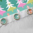 thumbnail image 4 of Manfei Red Xmas Tree Curtains Pack of 2 (42x84 Each) for Teen, Winter Snowflake Curtains Blackout, Merry Christmas Bedroom Curtains, Window Curtains Room Decor, 4 of 6