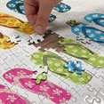 thumbnail image 5 of Ambesonne Summer Jigsaw Puzzle, Holiday Themed Slippers, Heirloom-Quality Fun Activity for Family Durable Cardboard, 1000 pcs, Multicolor, 5 of 6