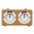 thumbnail image 2 of Retro Analog Chess Clock Timer, Wind Up Mechanical Chess Clock with Large Easy to Read Dials, Professional Competition Mechanical Chess Timer, No Battery Needed, 2 of 7