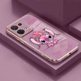 thumbnail image 3 of Smooth E-TPU Phone Case Infinix NOTE 30 12 G96 12I 11 10 10I SMART 5 6 7 8 ZERO 20 X 5G PRO Case Anime Lilo Stitch Angel Couple, 3 of 5