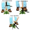 thumbnail image 2 of Garden Weeder Stand Up Weeder Con Mango Largo Cabeza De Metal De 4 Garras Fácil De Quitar Las Malas Hierbas Para La Herramienta De Jardinería Vogacara HA035490-00, 2 of 6