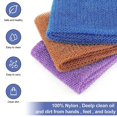 thumbnail image 3 of SharkTRUE Natural African Net Sponge Exfoliating Long Bath Sponge Cleanser Back, 3 of 8