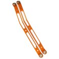 thumbnail image 2 of Xingzhi 2x Rear Upper Chassis Linkage Links For AXIAL 1/10 ROCK RACER 90026 Hop-ups Orange, 2 of 6
