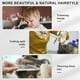 thumbnail image 5 of Tijeras para cortar el cabello y tijeras para adelgazar, Tijeras profesionales de peluquero de acero inoxidable con hojas afiladas, Tijeras de peluquería ergonómicas, 5 of 5