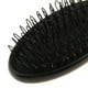thumbnail image 5 of Cepillo de bucle para extensiones de cabello antiestático, peine de gel de sílice para salón, microanillo de unión Negro, 5 of 7