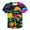 BH3 Purple, variant on Curuila Childrens Boys Top Cartoon Print Crew Neck Short Sleeved Breathable Fashion T Shirt Purple Size 4 Years