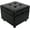 Black With Storage, variant on Tufted Leather Square Flip Top Storage Ottoman Cube Foot Rest, Black ST-SOPUBL1