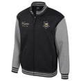 thumbnail image 2 of Men's Colosseum Black UCF Knights Ambi-Turner Full-Zip Varsity Jacket, 2 of 3