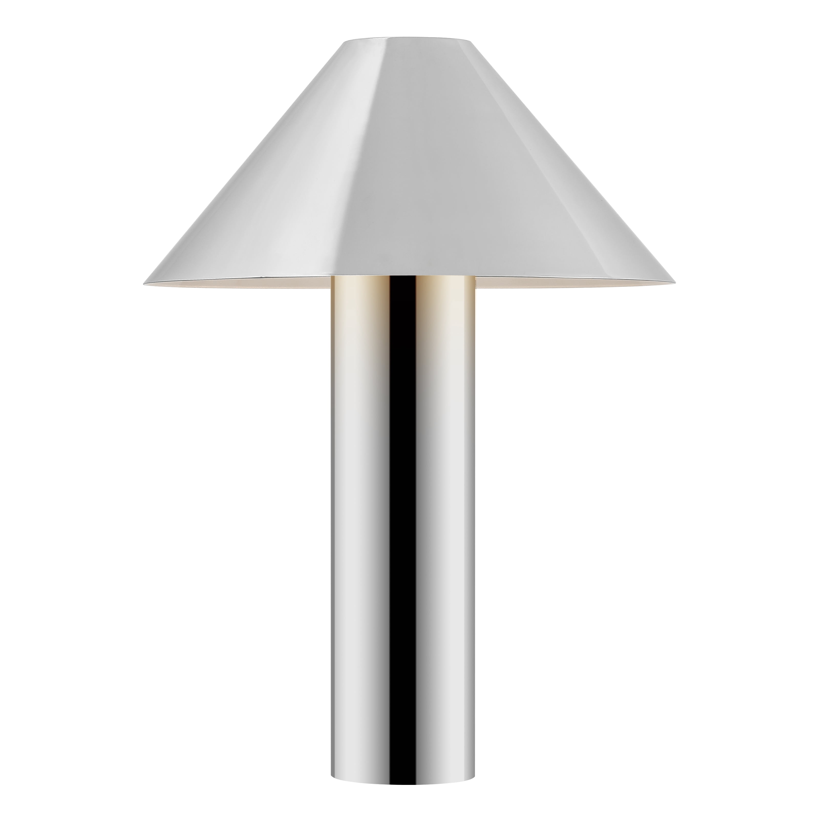 Safavieh Pia 20.5" Modern Metal Table Lamp with Chrome Shade