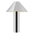 thumbnail image 5 of Safavieh Pia 20.5" Modern Metal Table Lamp with Chrome Shade, 5 of 6