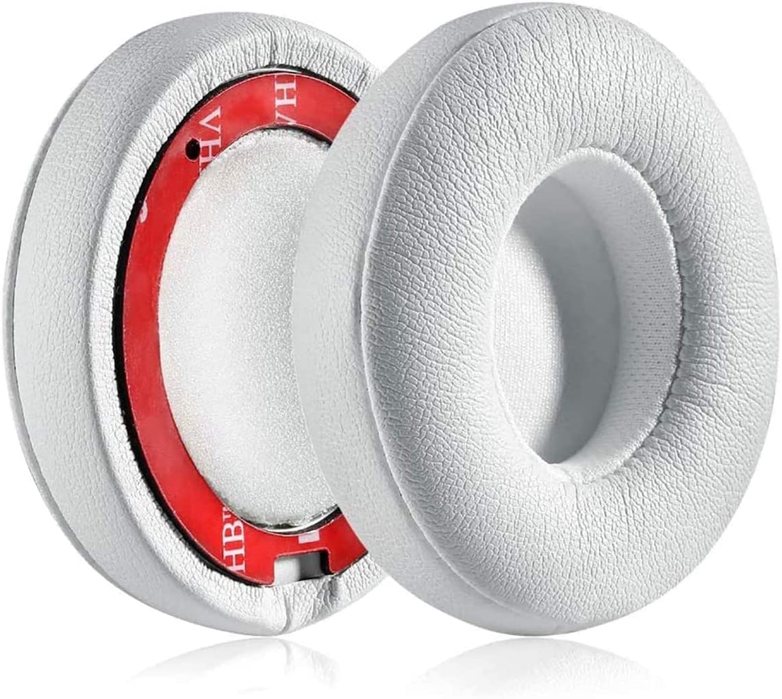 Aiivioll Replacement Ear Pad Ear Cushion Ear Cups Ear Cover Earpads is Compatible with Solo 2.0 3.0 Wireless Headphone by Dr. Dre Professional Replacement Ear Pads Cushions (White) - image 2 of 5