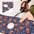thumbnail image 6 of Yayeee Faucet Mat for Kitchen Sink 14.7" Diatomite Long Splash Guard Pad, Red Panda Pattern, 2 Pack, 6 of 7