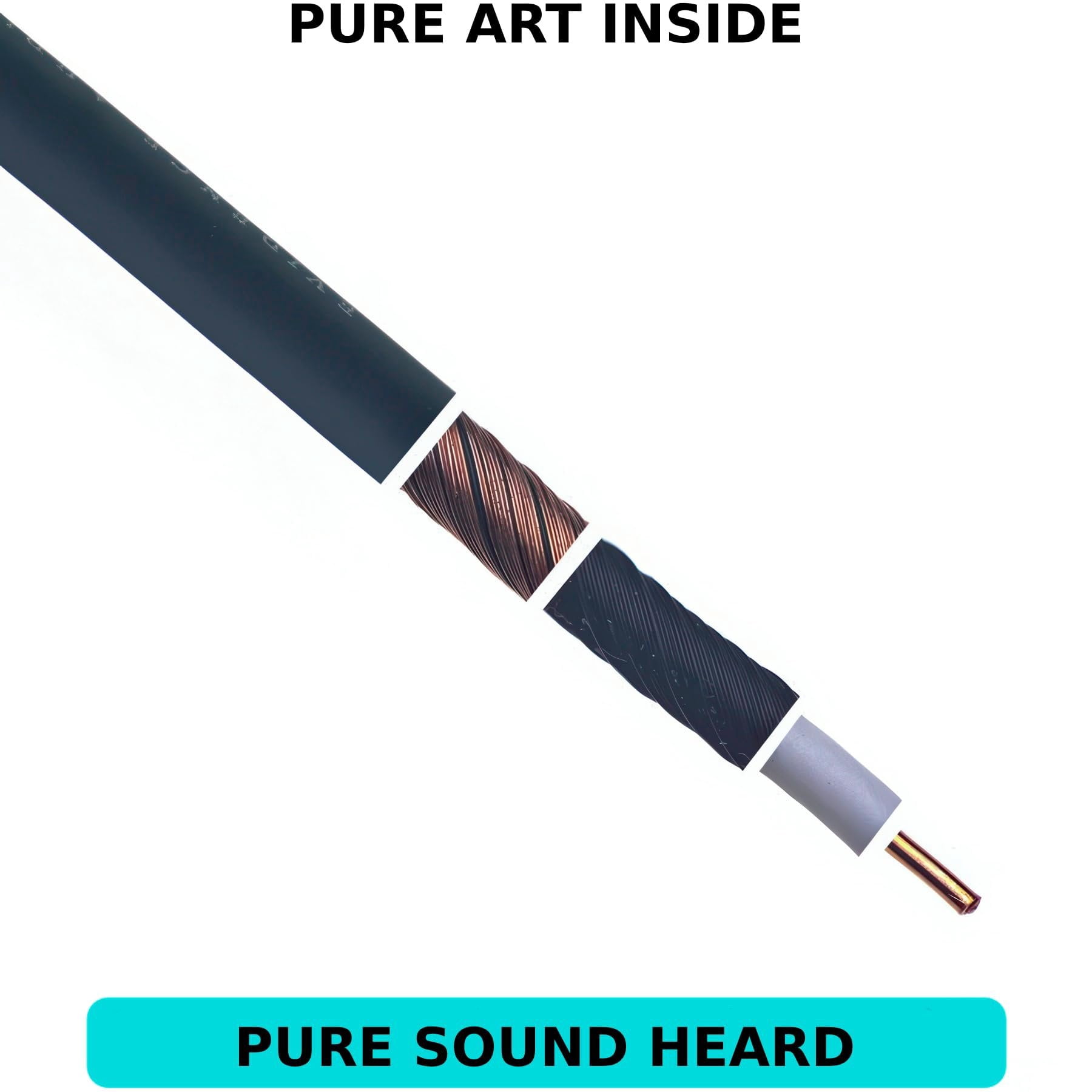 Evidence Audio The Reveal Instrument Cable Straight to Straight Plugs 20 feet 6 m