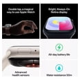 thumbnail image 4 of Apple Watch Series 9 Gps Plata De 45 Mm Azul Tormenta - S/m, 4 of 5