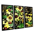 thumbnail image 2 of ArtWall Derek Mccrea "Black Eyed Susan" 3-Piece Floater-framed Canvas Set, 2 of 2