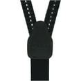 thumbnail image 2 of CTM  Coated Leather Flat Braided Suspenders with Metal Swivel Hook Ends (Men), 2 of 3