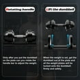 thumbnail image 3 of Adjustable Dumbbell,22lb/44lb/52lb Single Dumbbell Set with Tray for Workout Strength Training Fitness, 3 of 7