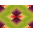 thumbnail image 1 of Ahgly Company Indoor Rectangle Patterned Acid Green Area Rugs, 5' x 7', 1 of 6