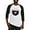 Black/White, variant on CafePress - Baseball Jersey - Cotton Baseball Jersey, 3/4 Raglan Sleeve Shirt