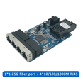thumbnail image 6 of Fiber Ethernet Switch Media Converter Fiber Optical Media Fiber Port 1F4E 1G4E PCBA 10/100/1000M, 6 of 6