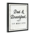 thumbnail image 4 of Stupell Industries Bed & Breakfast Humor Text & Numbers Painting Black Floater Framed Canvas Art Print Wall Art, 17 x 21, 4 of 10