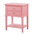 thumbnail image 2 of Glory Furniture Newton 2 Drawer Nightstand in Pink, 2 of 7