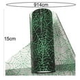 thumbnail image 5 of Sijiali 1 Roll Tulle Roll Easy to Use Ornamental Multi-purpose Halloween Wall Decorating Spider Web Tulle for Home, 5 of 10