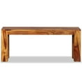 thumbnail image 2 of vidaXL Bench Solid Wood 43.3"x13.8"x17.7", 2 of 18
