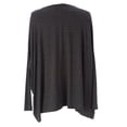 thumbnail image 2 of Lunn Women's Egalite Striped Bat Wing Blouse 3 (L) Acier, 2 of 2