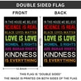 thumbnail image 3 of Mloabuc In This House We Believe Garden Flag Black Lives Matter Love is Love Kindness Farmhouse Yard Sign Patio Outdoor Decors 12x18" Double Sided, 3 of 6