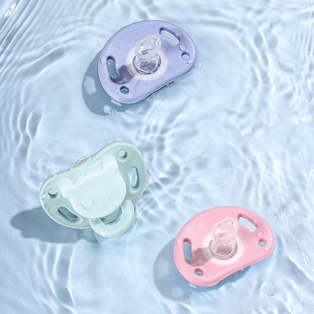 Set de 3 cómodos chupetes de ortodoncia, 0-7 meses, colección Timeless