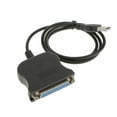 thumbnail image 4 of Yinanstore USB Type A Male to DB-25 Female Parallel Printer Connector Cable Cord for Printer, 4 of 7