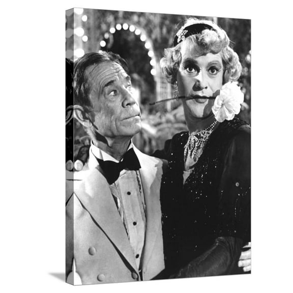 Art.com Some Like it Hot, Joe E. Brown, Jack Lemmon, 1959 Stretched Canvas Print Wall Art, 18" x 24"